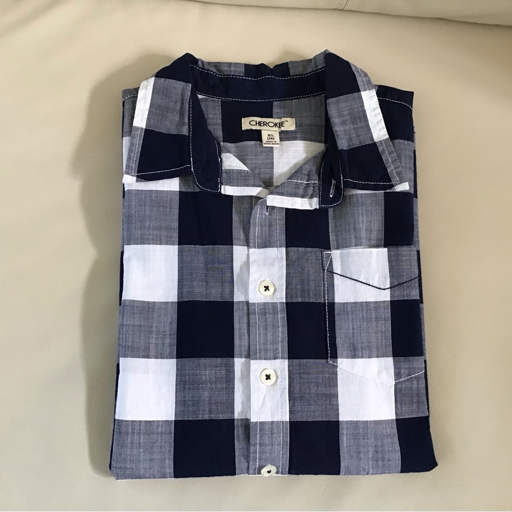 CHEROKEE Boys Shirt, Size XL(16)
